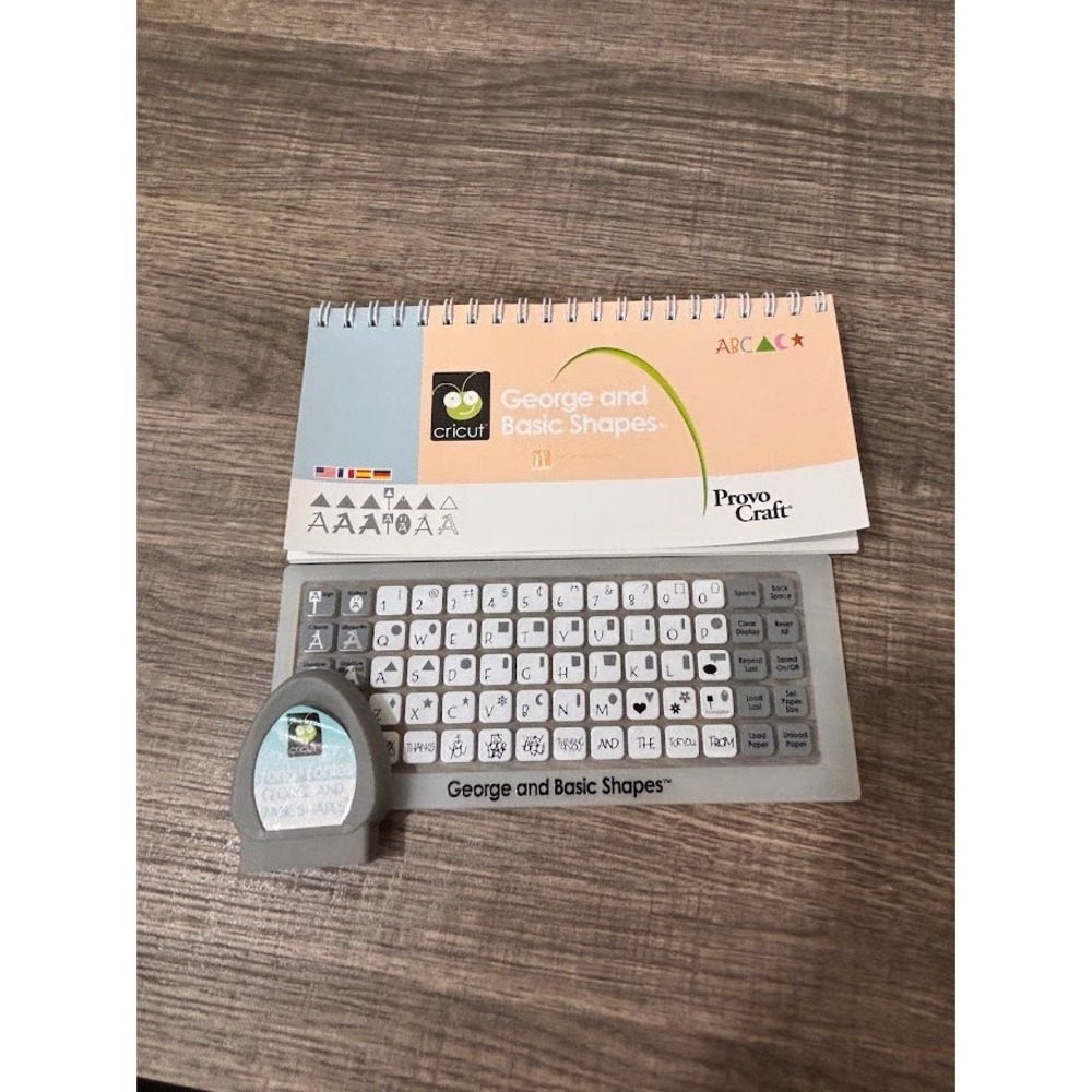 Cricut George and Basic Shapes‎ & Designer's Calendar Cartridge Bundle Handbook